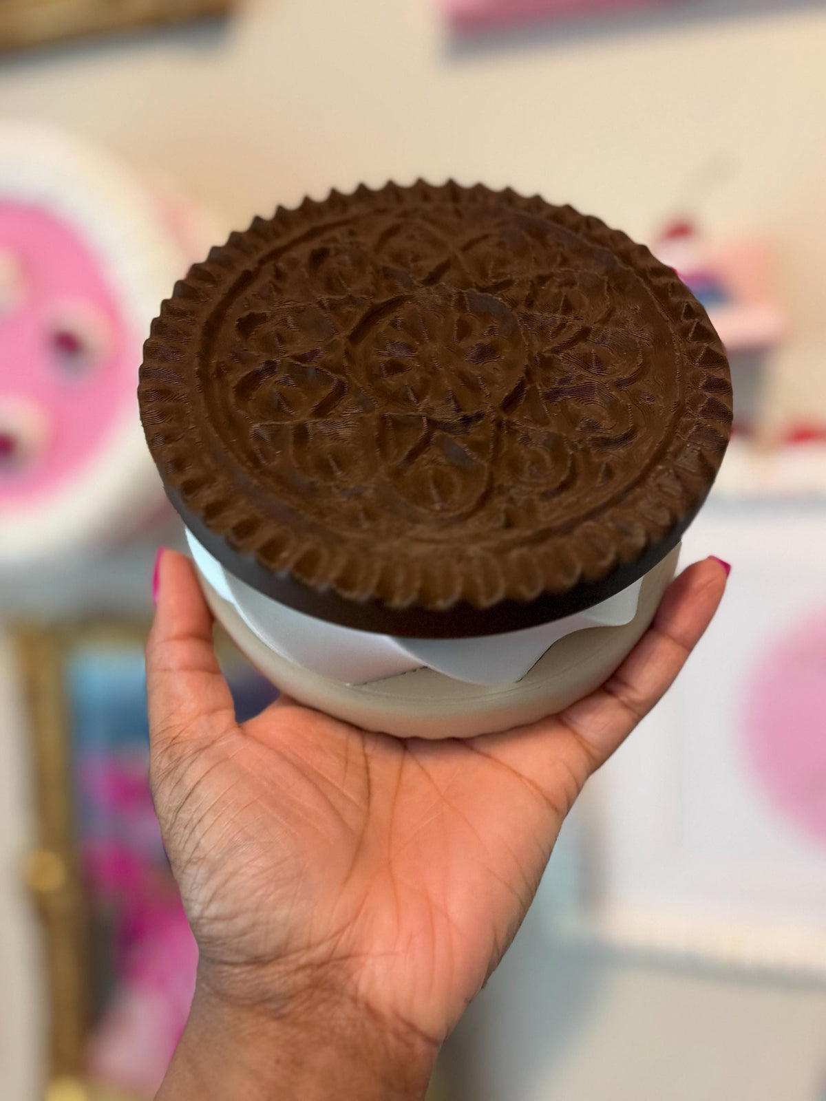 6 Inch Giant Sandwich Cookie Multiple Colors Available
