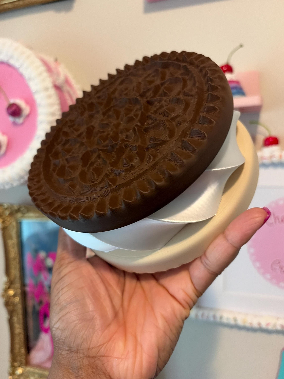 6 Inch Giant Sandwich Cookie Multiple Colors Available