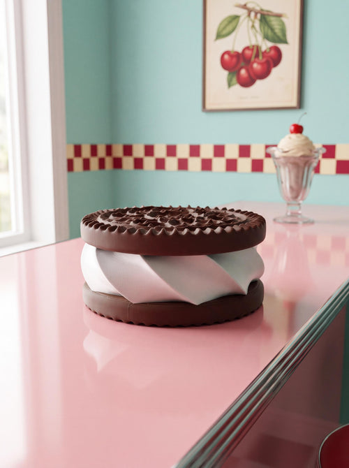 6 Inch Giant Sandwich Cookie Multiple Colors Available