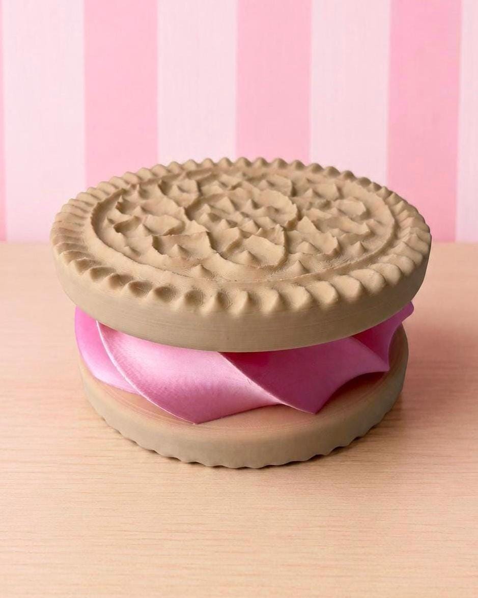 6 Inch Giant Sandwich Cookie Multiple Colors Available