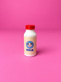 Pill Holder with Keychain | Bottle of Milk Medicine Organizer and Container Multiple Options Available