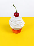 Fake Cupcake Screw Top Lid Jar with Cherry or Sprinkles
