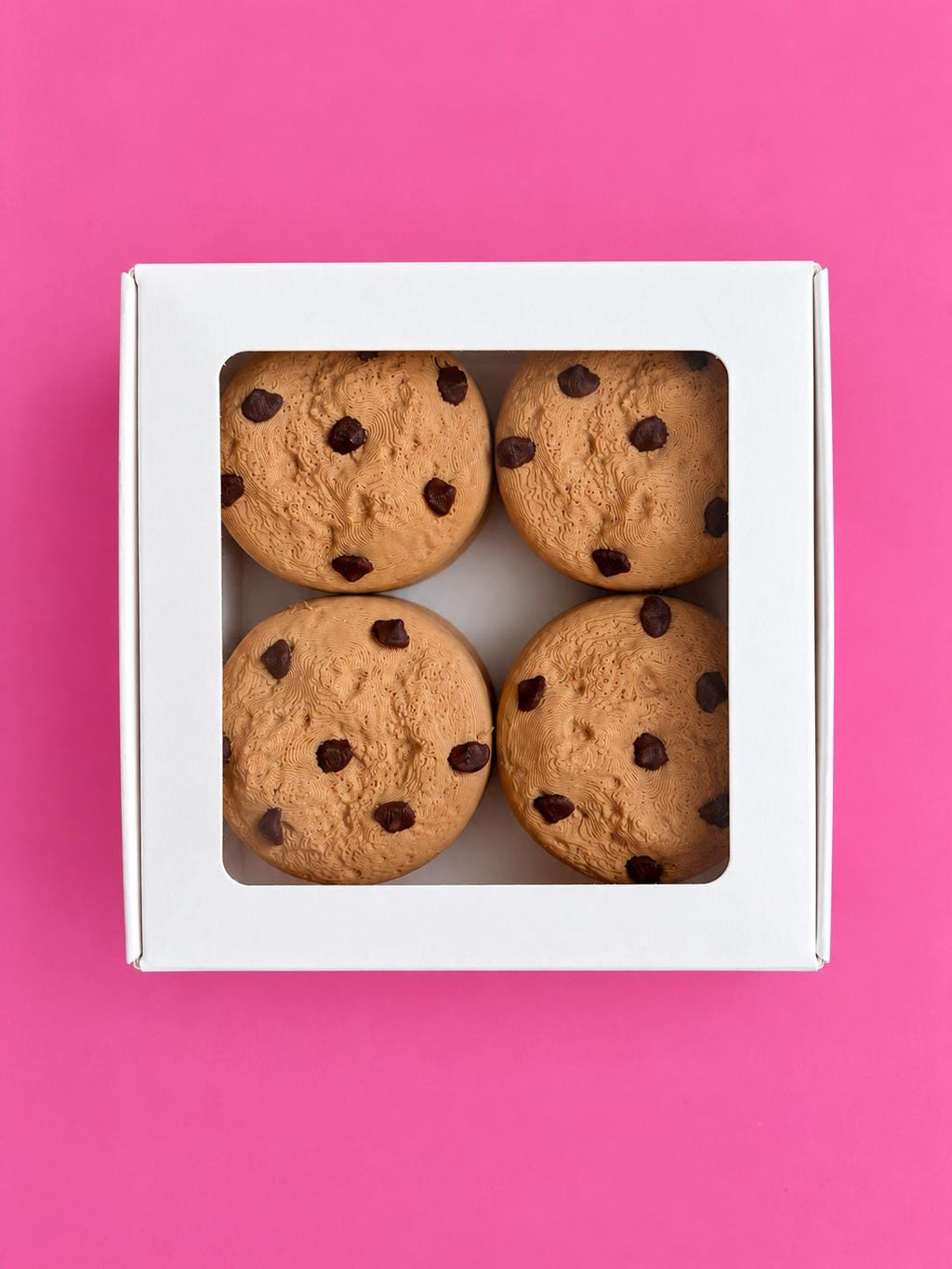 Chocolate Chip Cookie Pill Holder 3D Printed | Travel Case, Keychain Container