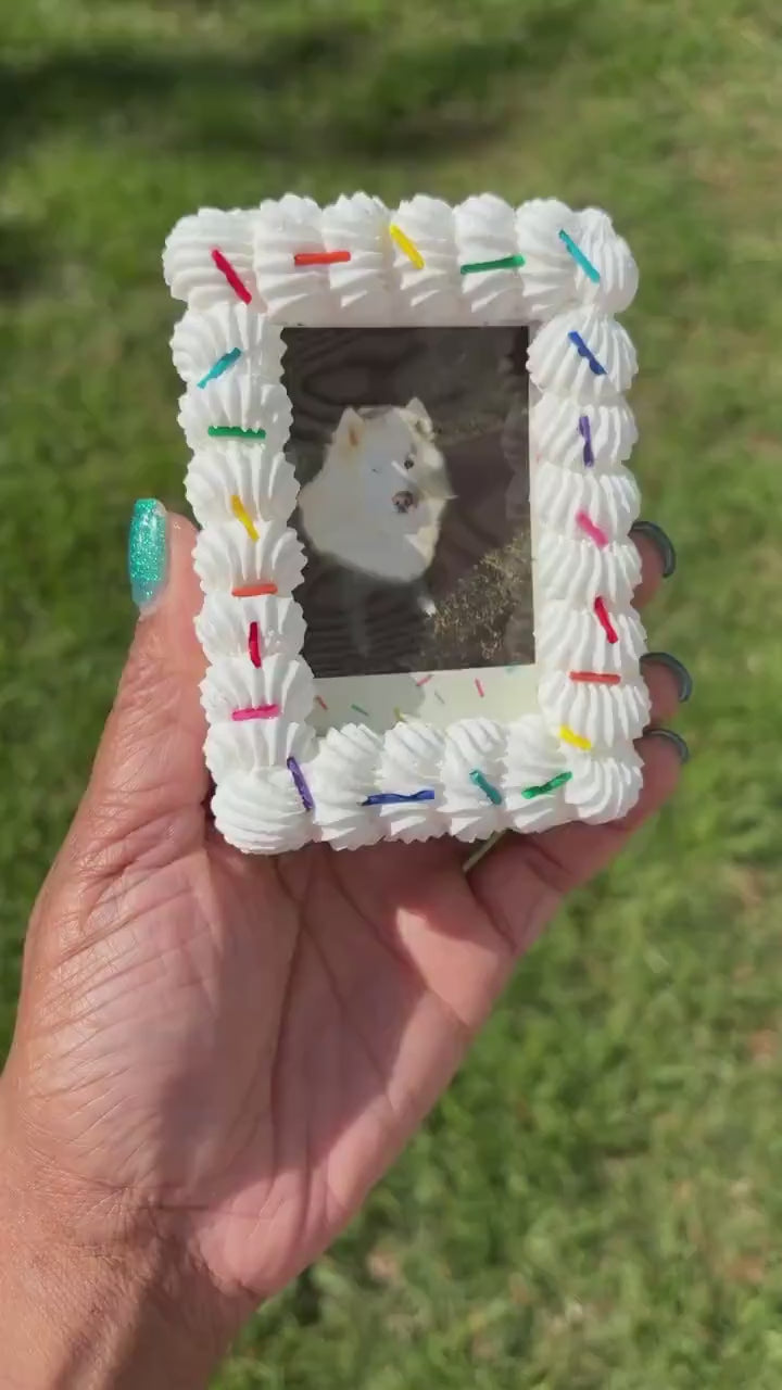 Instax Mini Fake Cake Frame Magnet
