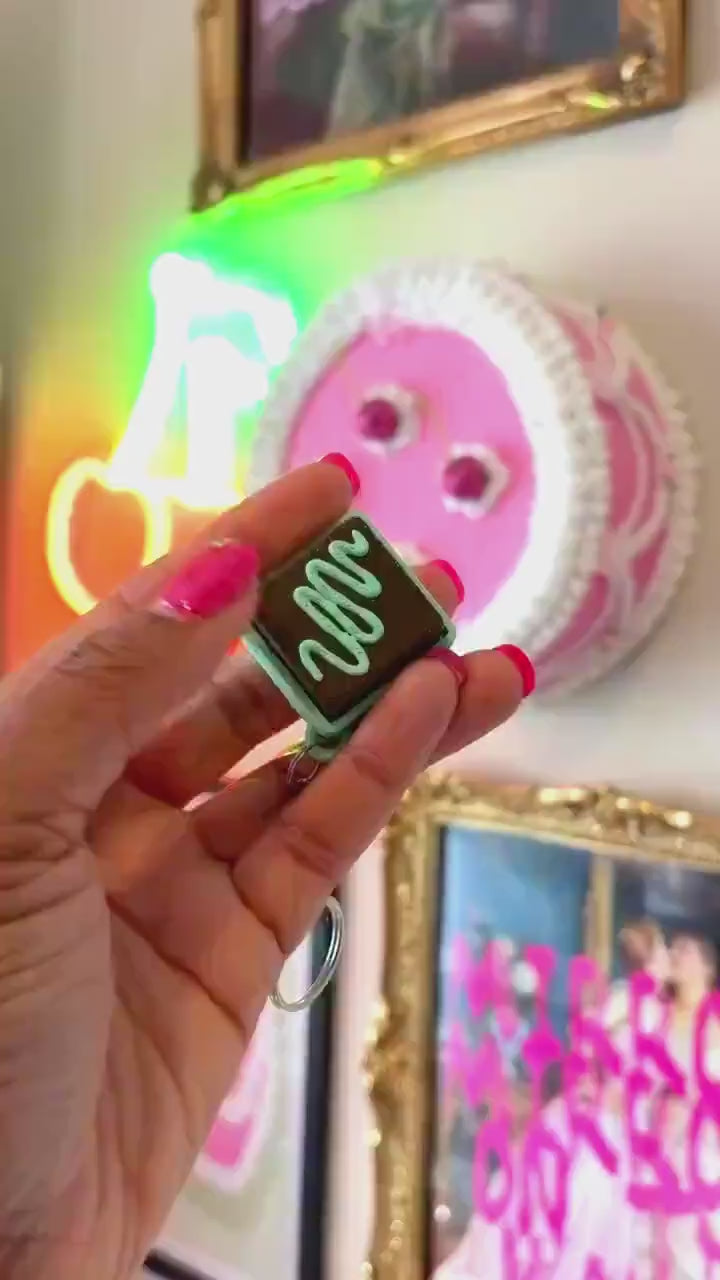 Fidget Clicker Chocolate Fudge | Adult Simulation Toy