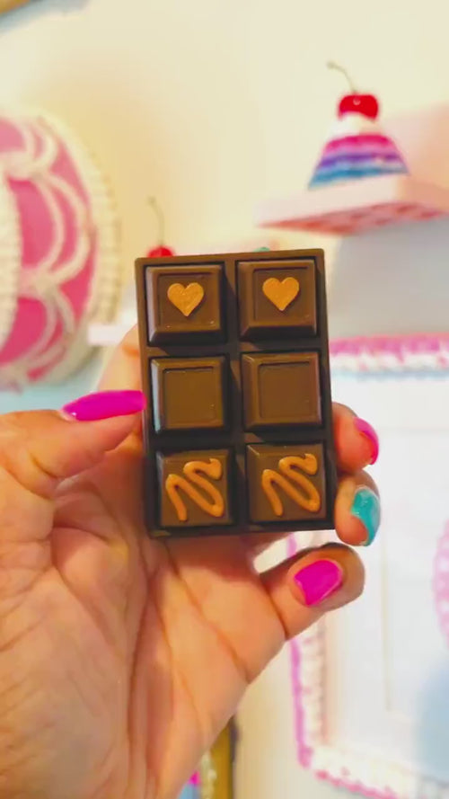Chocolate Bar Fidget Clicker – 6 Mechanical Keyboard Switches