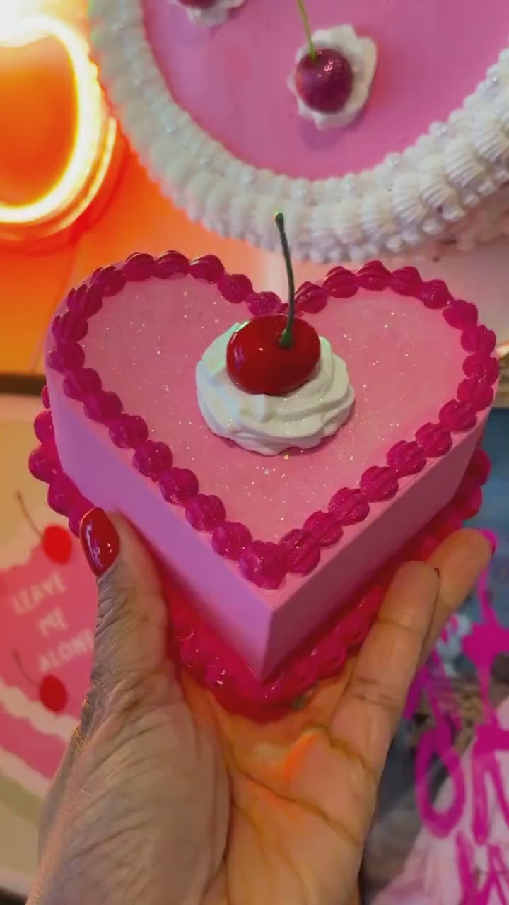 Paint Your Own Heart Shaped Cake | Craft Project