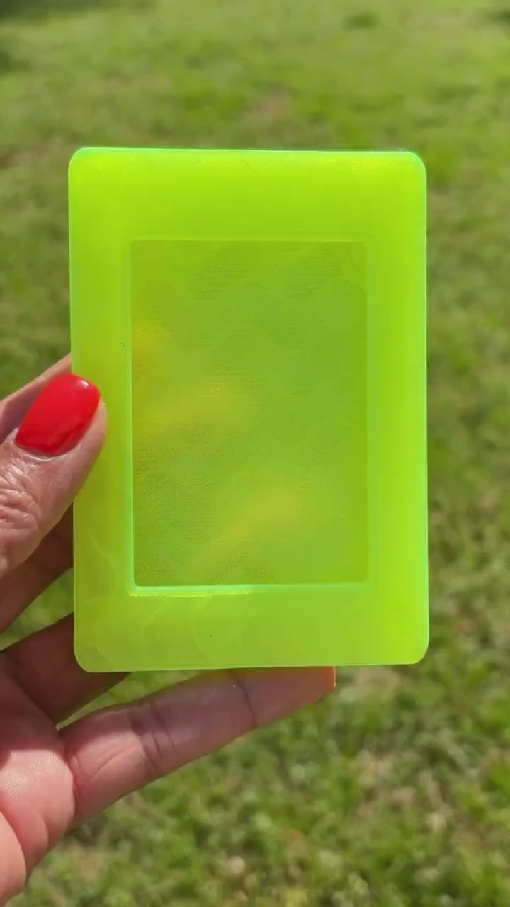 Neon Jelly Instax Mini Magnetic Frame | Y2K Picture Holder
